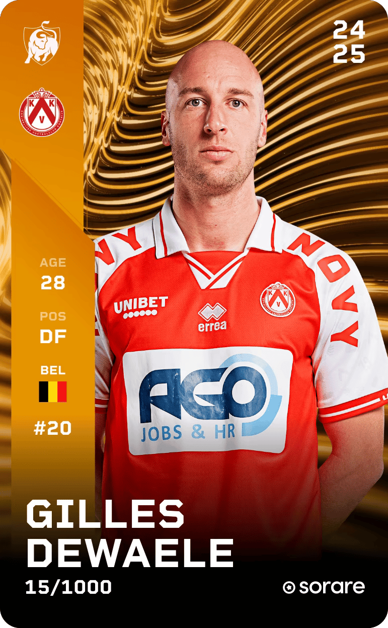 Gilles Dewaele 2024-25 • Limited 15/1000