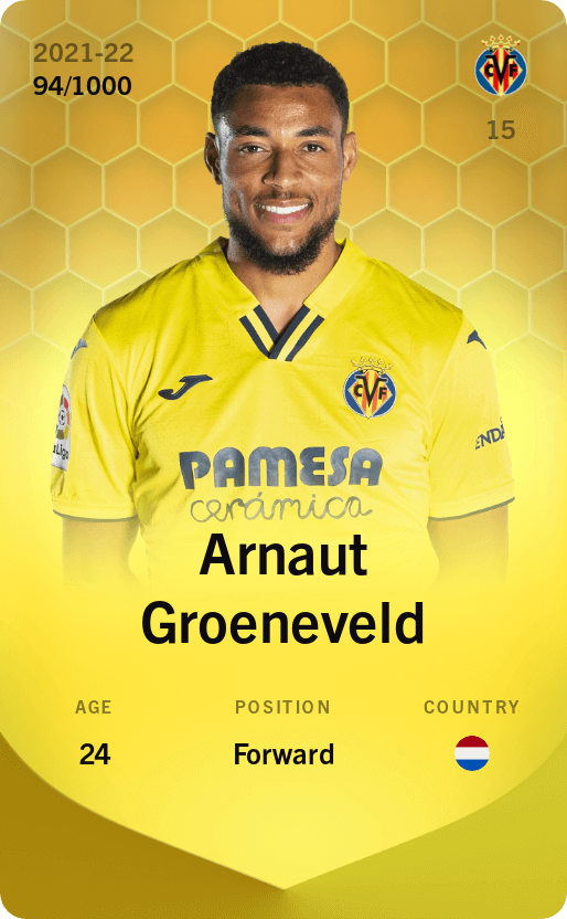 Arnaut Groeneveld 2021-22 • Limited 94/1000