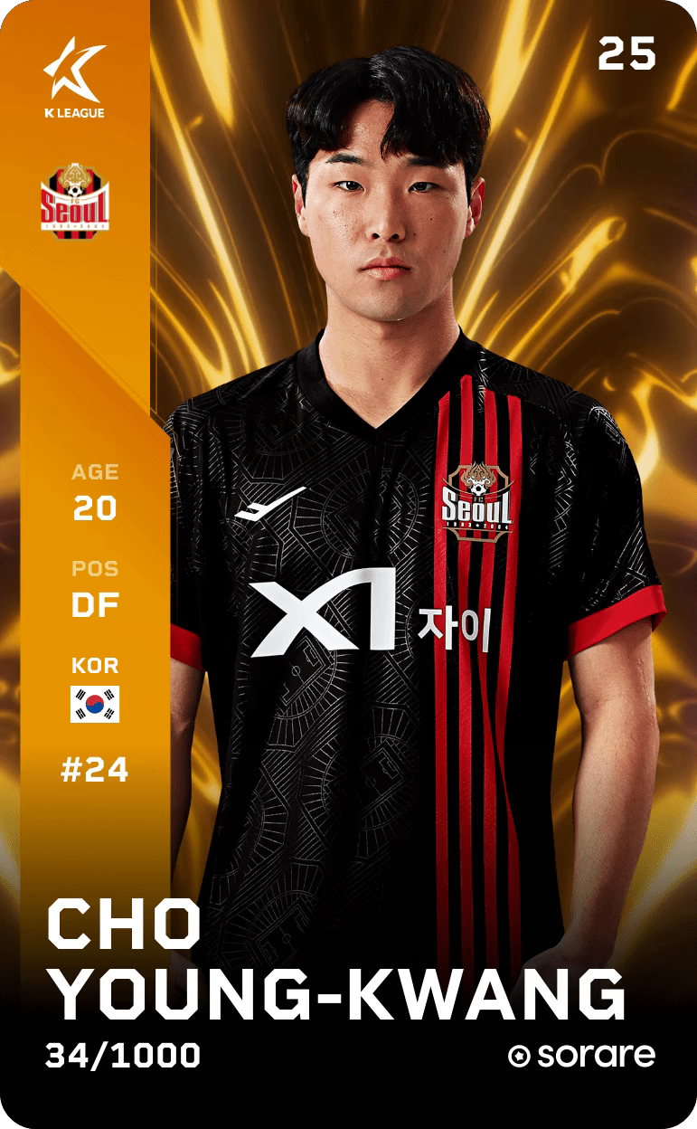 Cho Young-Kwang 2025-26 • Limited 34/1000
