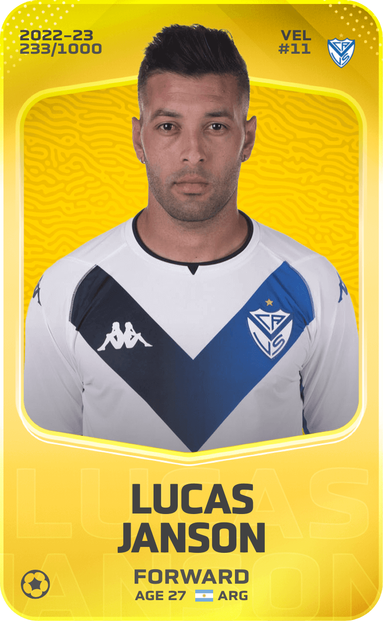 Lucas Janson 2022-23 • Limited 233/1000