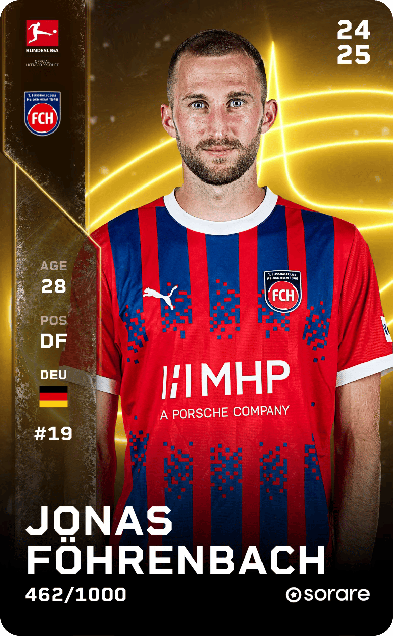 Jonas Föhrenbach 2024-25 • Limited 462/1000