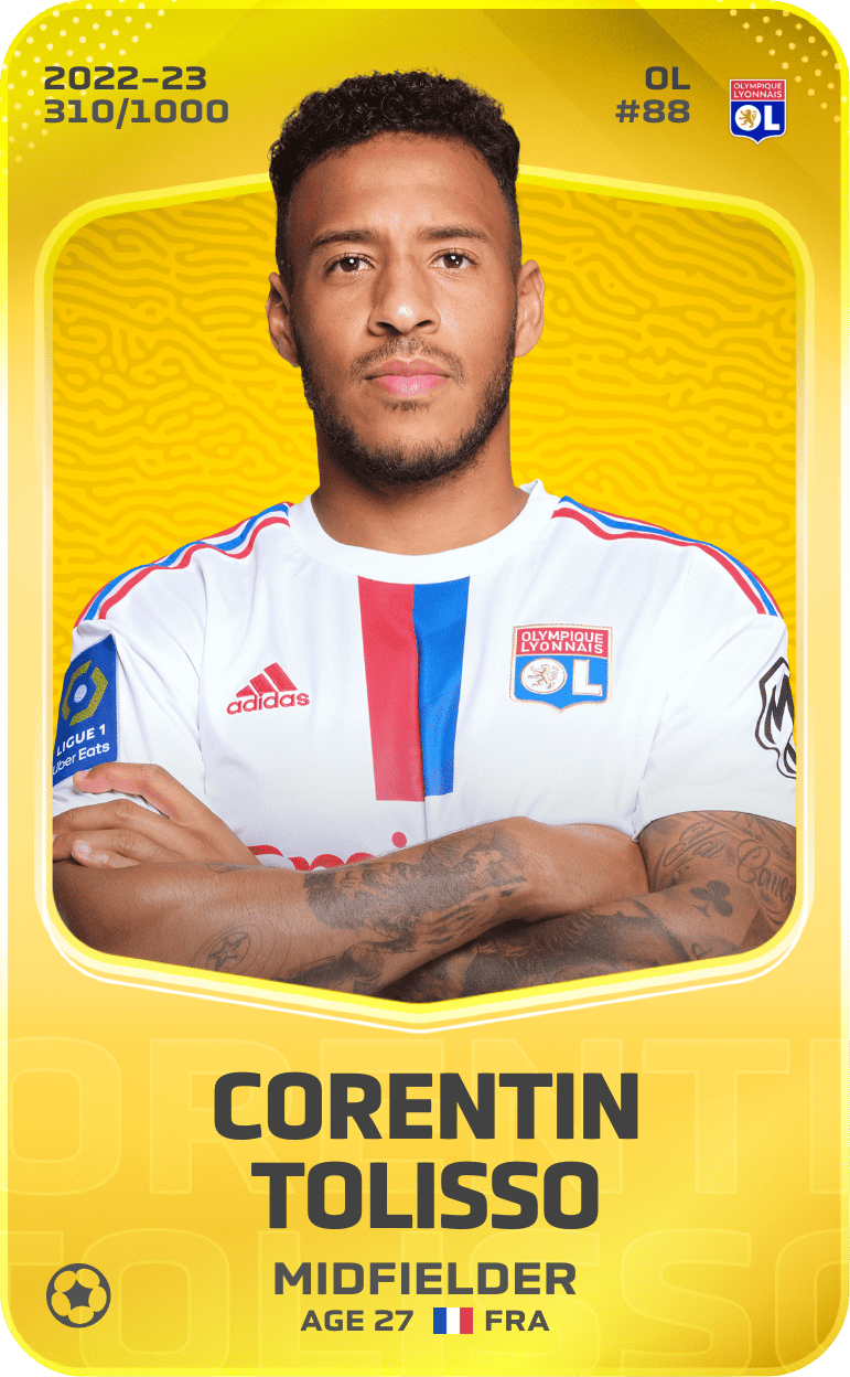 Corentin Tolisso 2022-23 • Limited 310/1000