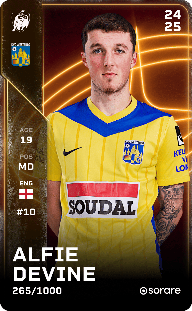 Alfie Devine 2024-25 • Limited 265/1000