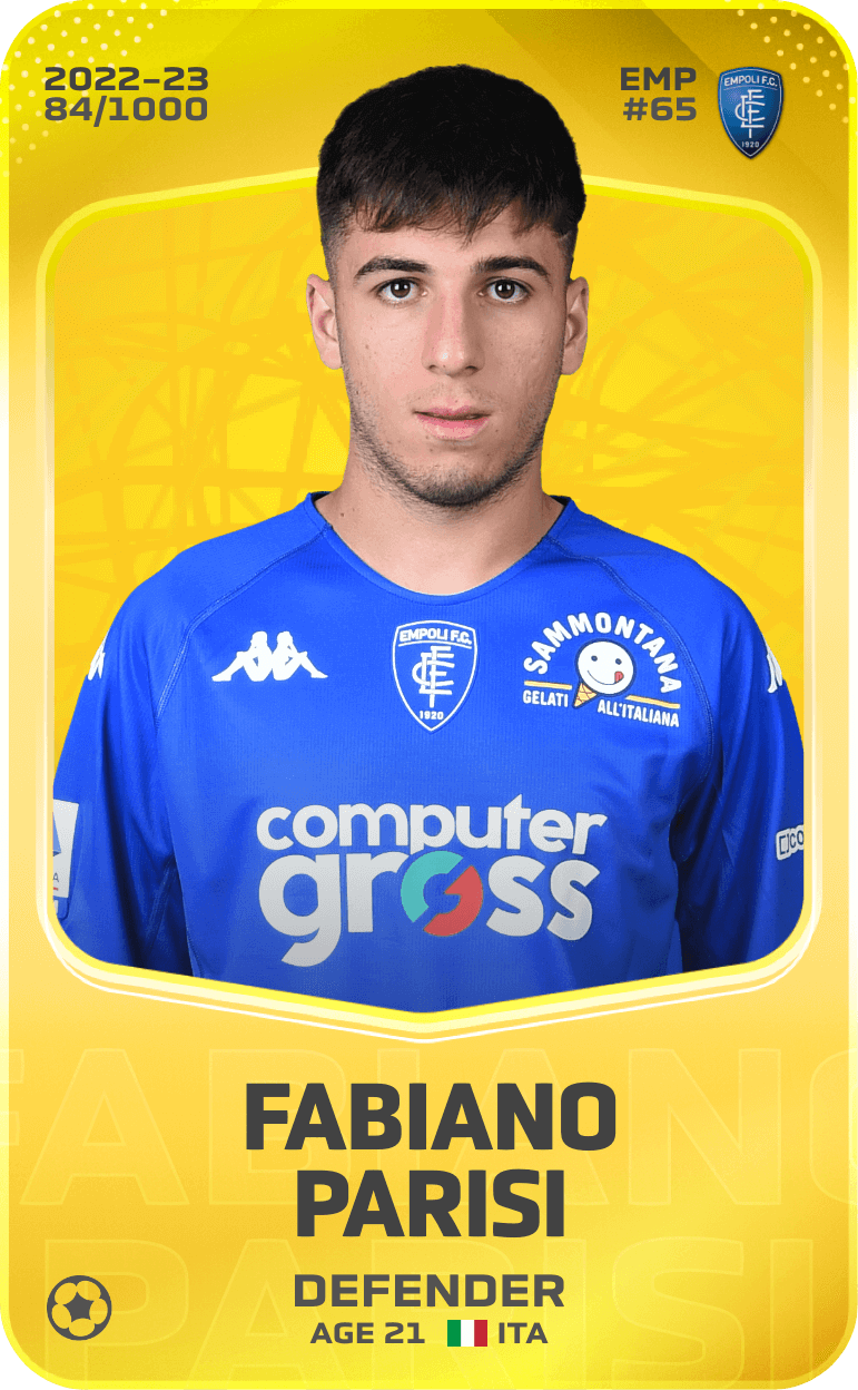 Fabiano Parisi 2022-23 • Limited 84/1000