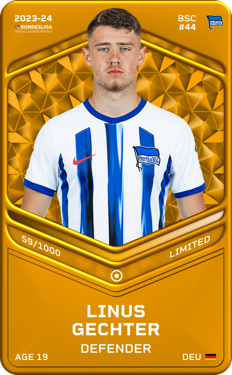 Linus Gechter 2023-24 • Limited 59/1000