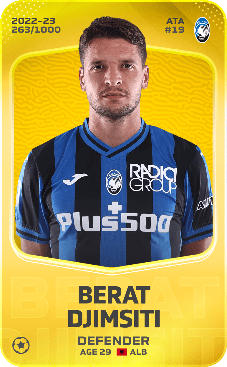 Berat Djimsiti 2022-23 • Limited 263/1000