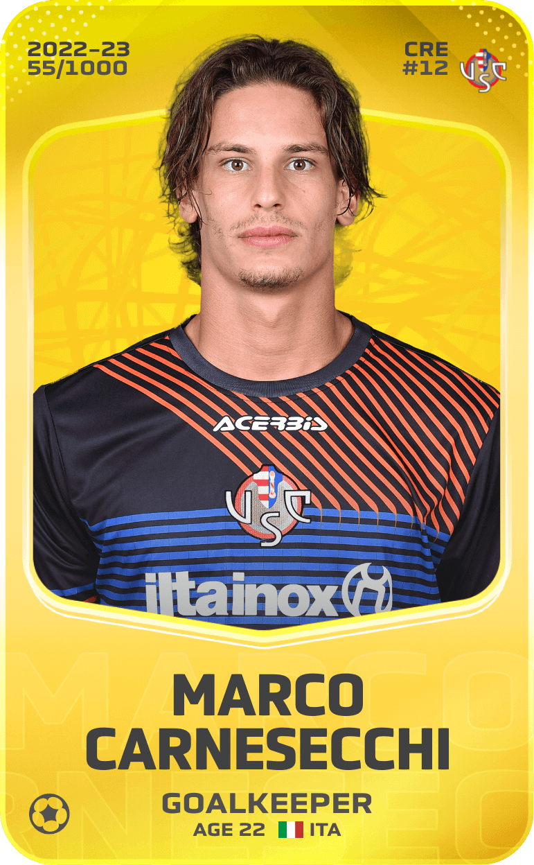 Marco Carnesecchi 2022-23 • Limited 55/1000