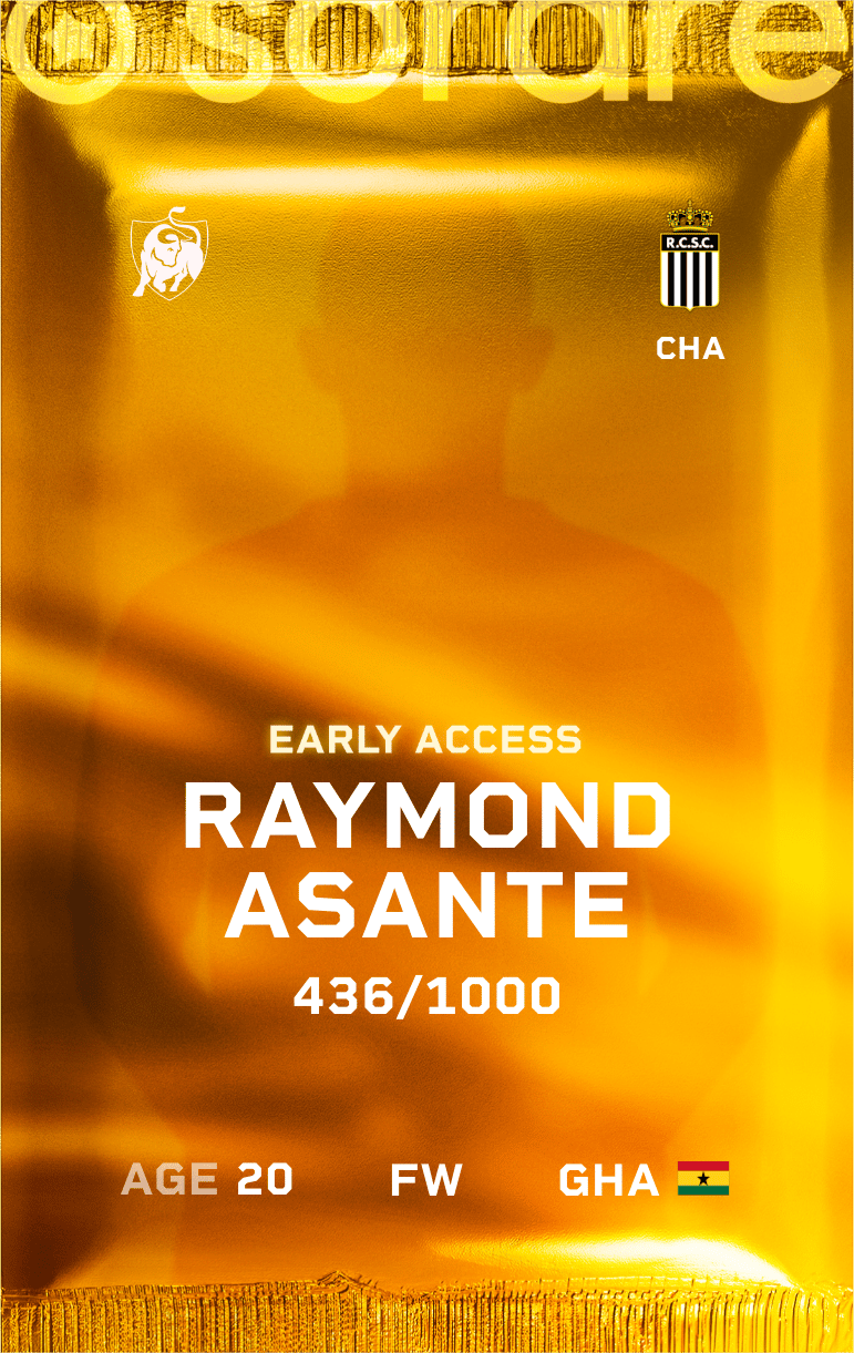 Raymond Asante 2024-25 • Limited 436/1000