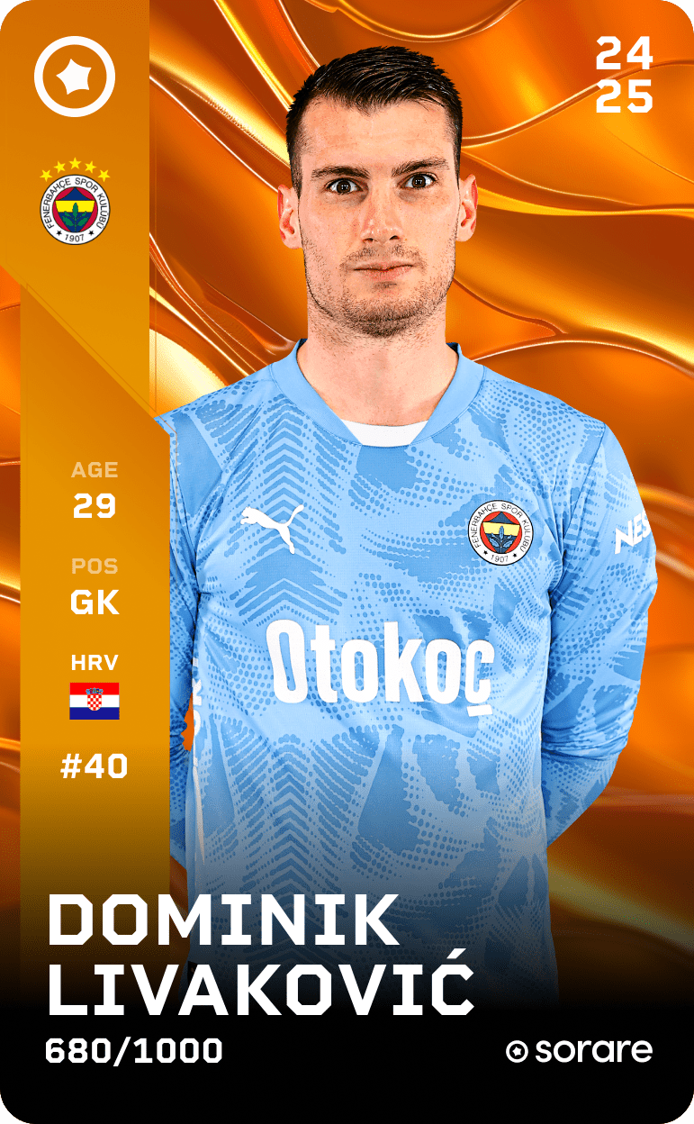 Dominik Livaković 2024-25 • Limited 680/1000