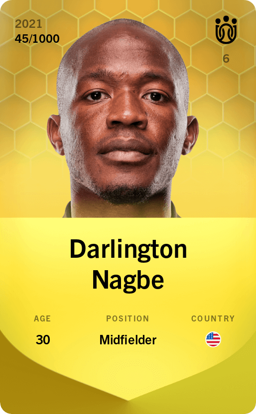 Darlington Nagbe 2021-22 • Limited 45/1000