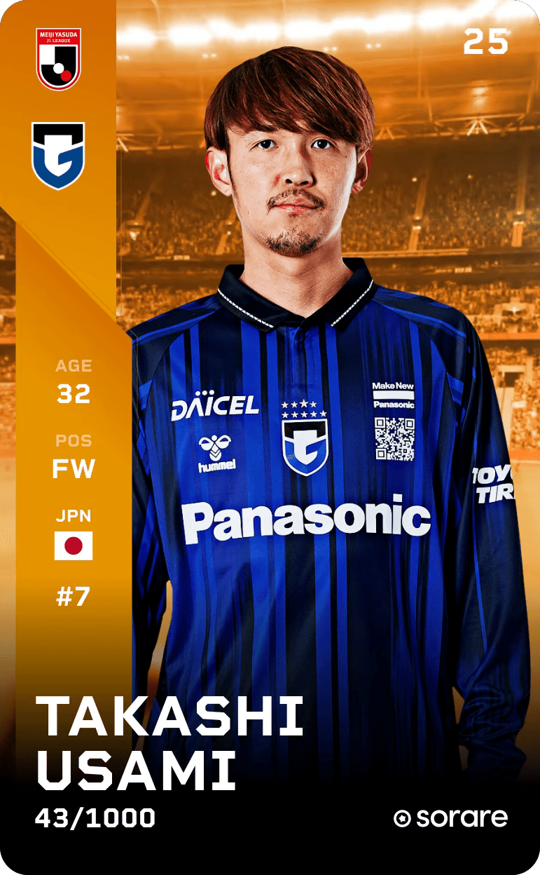 Takashi Usami 2025-26 • Limited 43/1000