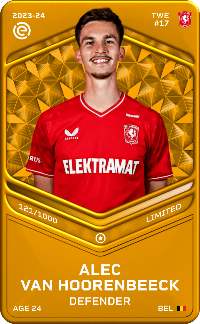 Alec Van Hoorenbeeck 2023-24 • Limited 121/1000