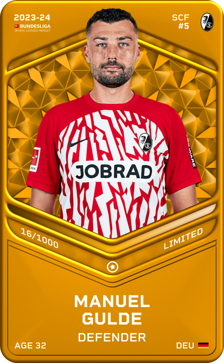 Manuel Gulde 2023-24 • Limited 16/1000