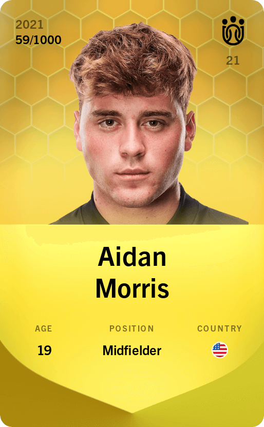 Aidan Morris 2021-22 • Limited 59/1000