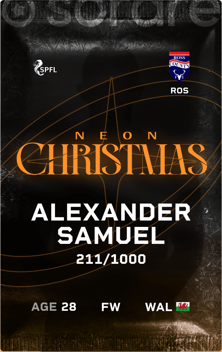 Alexander Samuel 2024-25 • Limited 211/1000