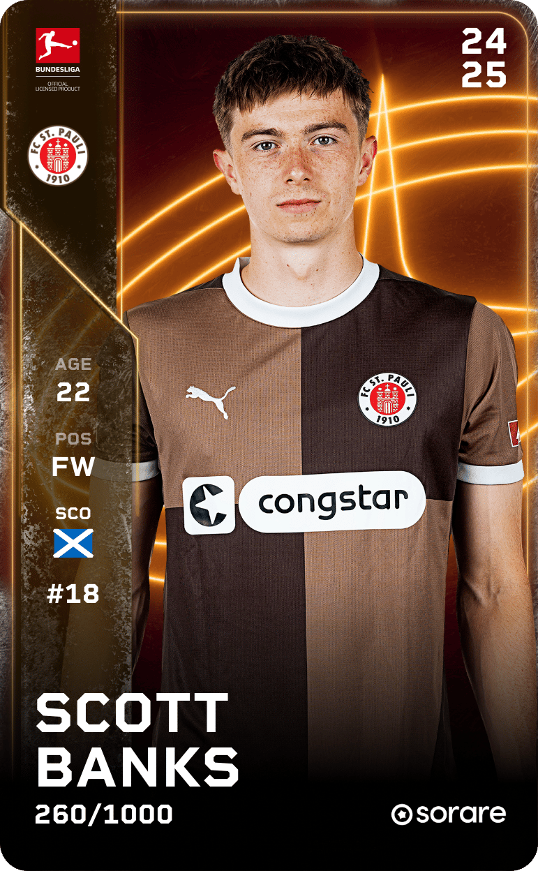 Scott Banks 2024-25 • Limited 260/1000