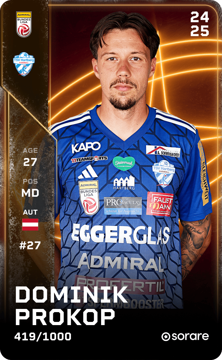Dominik Prokop 2024-25 • Limited 419/1000