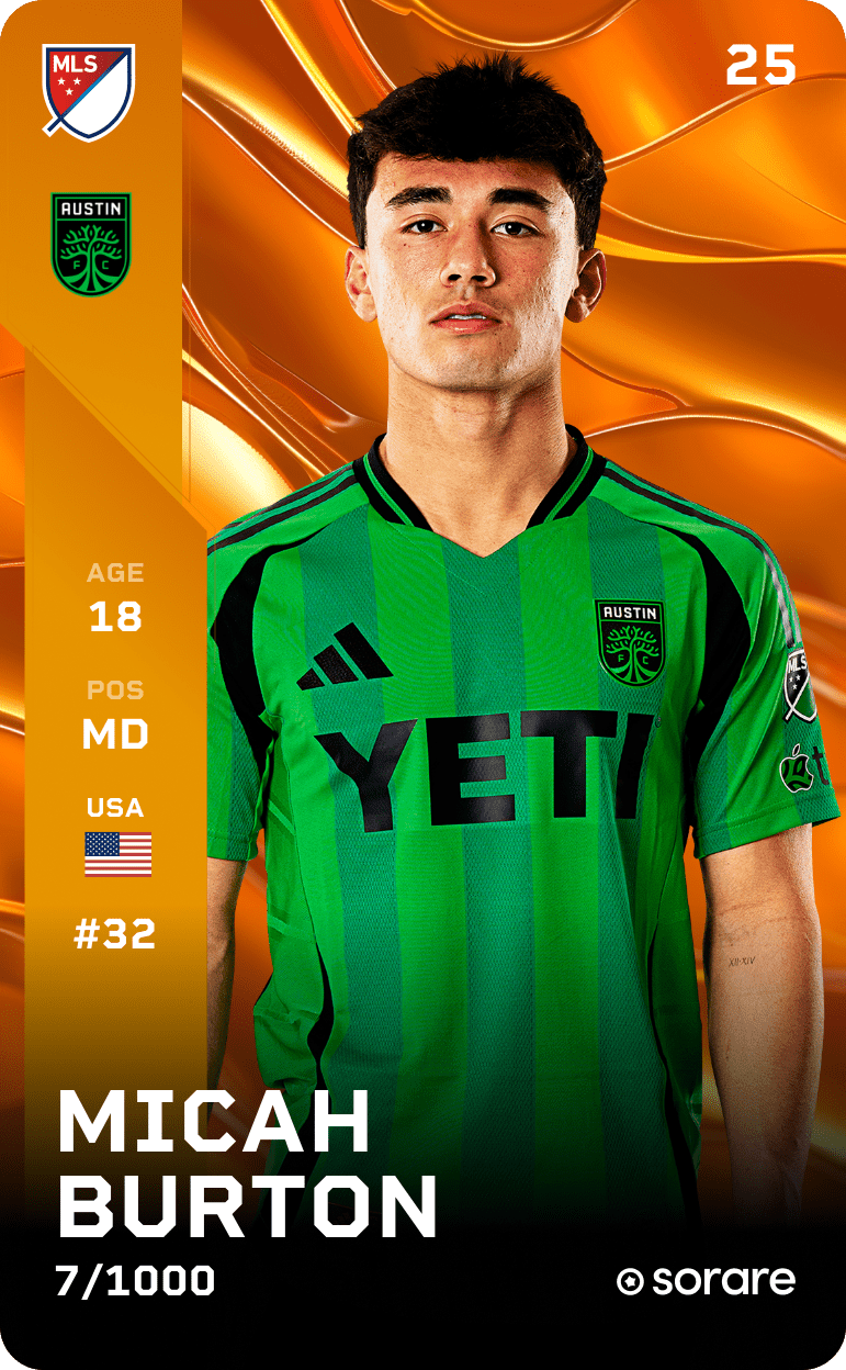 Micah Burton 2025-26 • Limited 7/1000