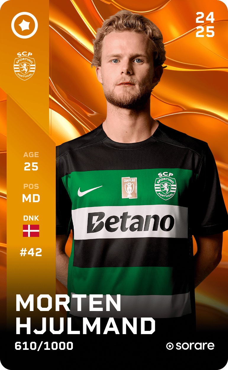 Morten Hjulmand 2024-25 • Limited 610/1000