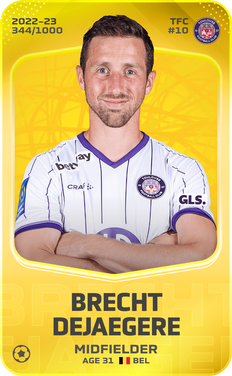 Brecht Dejaegere 2022-23 • Limited 344/1000