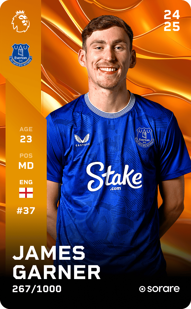 James Garner 2024-25 • Limited 267/1000