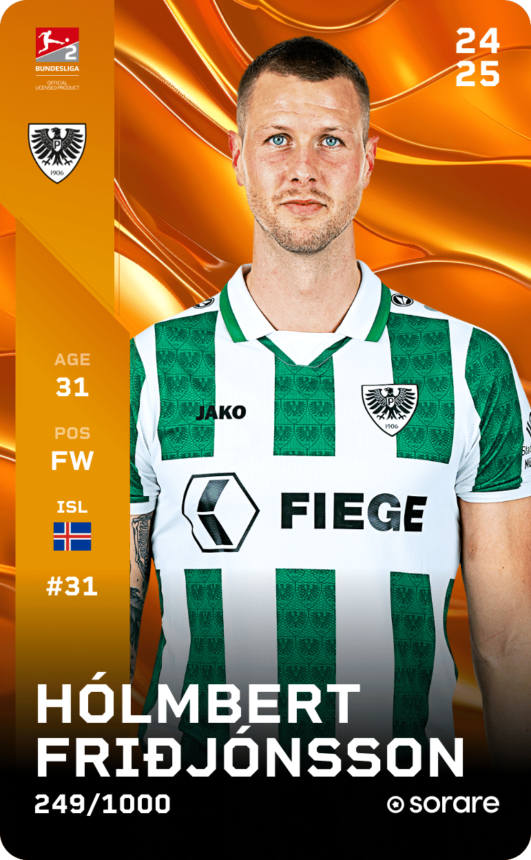 Hólmbert Friðjónsson 2024-25 • Limited 249/1000