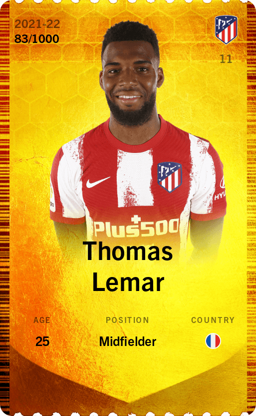 Thomas Lemar 2021-22 • Limited 83/1000