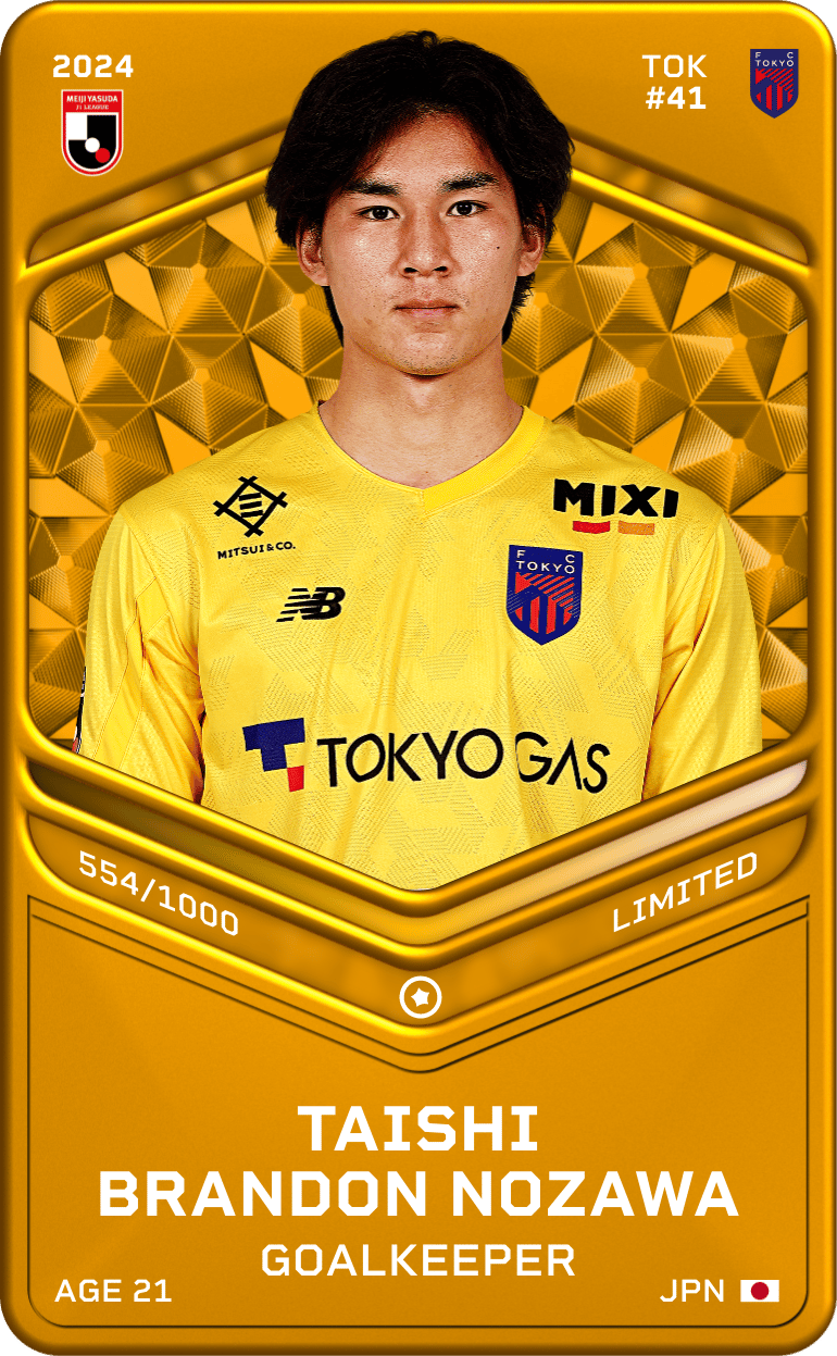 Taishi Brandon Nozawa 2024-25 • Limited 554/1000