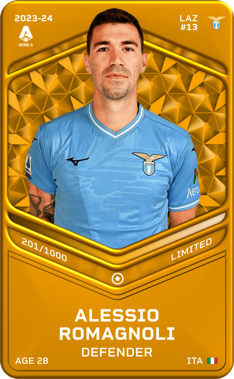 Alessio Romagnoli 2023-24 • Limited 201/1000