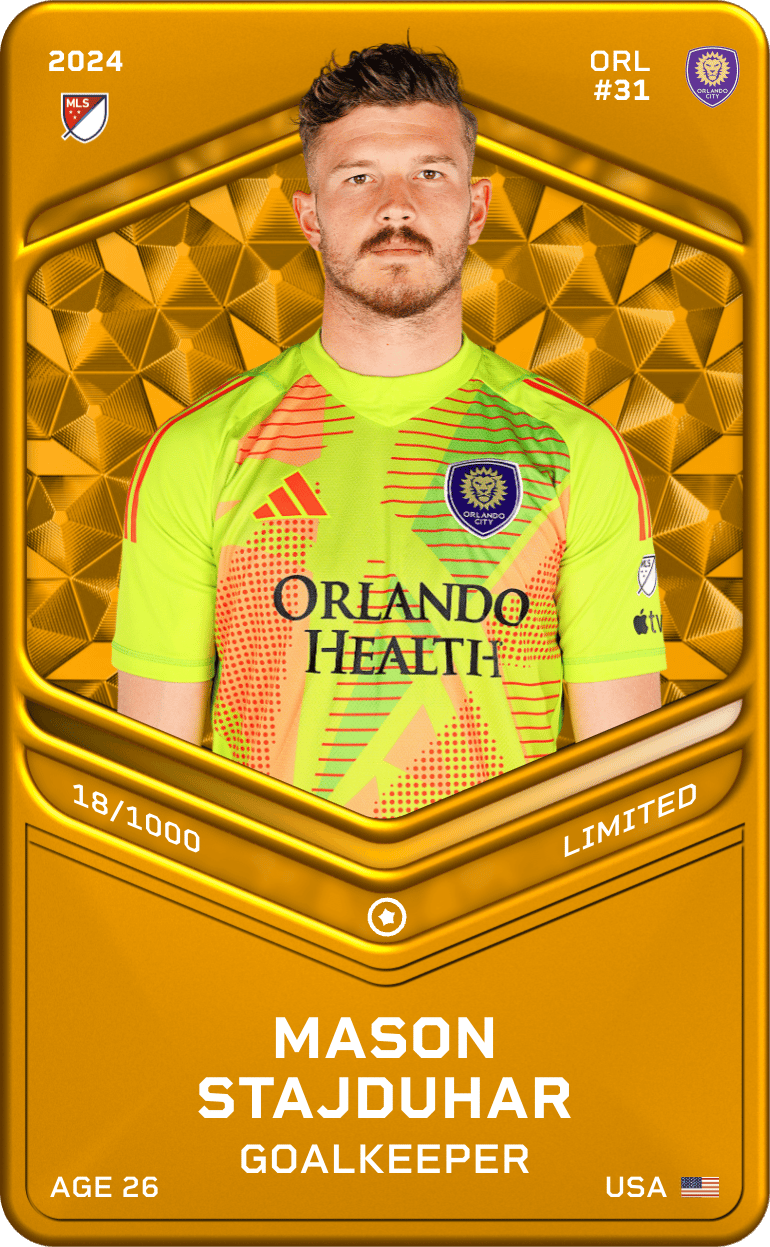 Mason Stajduhar 2024-25 • Limited 18/1000