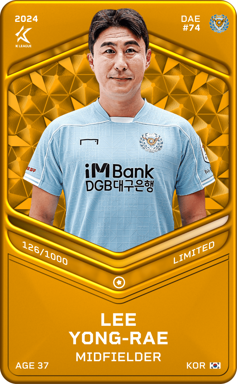 Lee Yong-Rae 2024-25 • Limited 126/1000