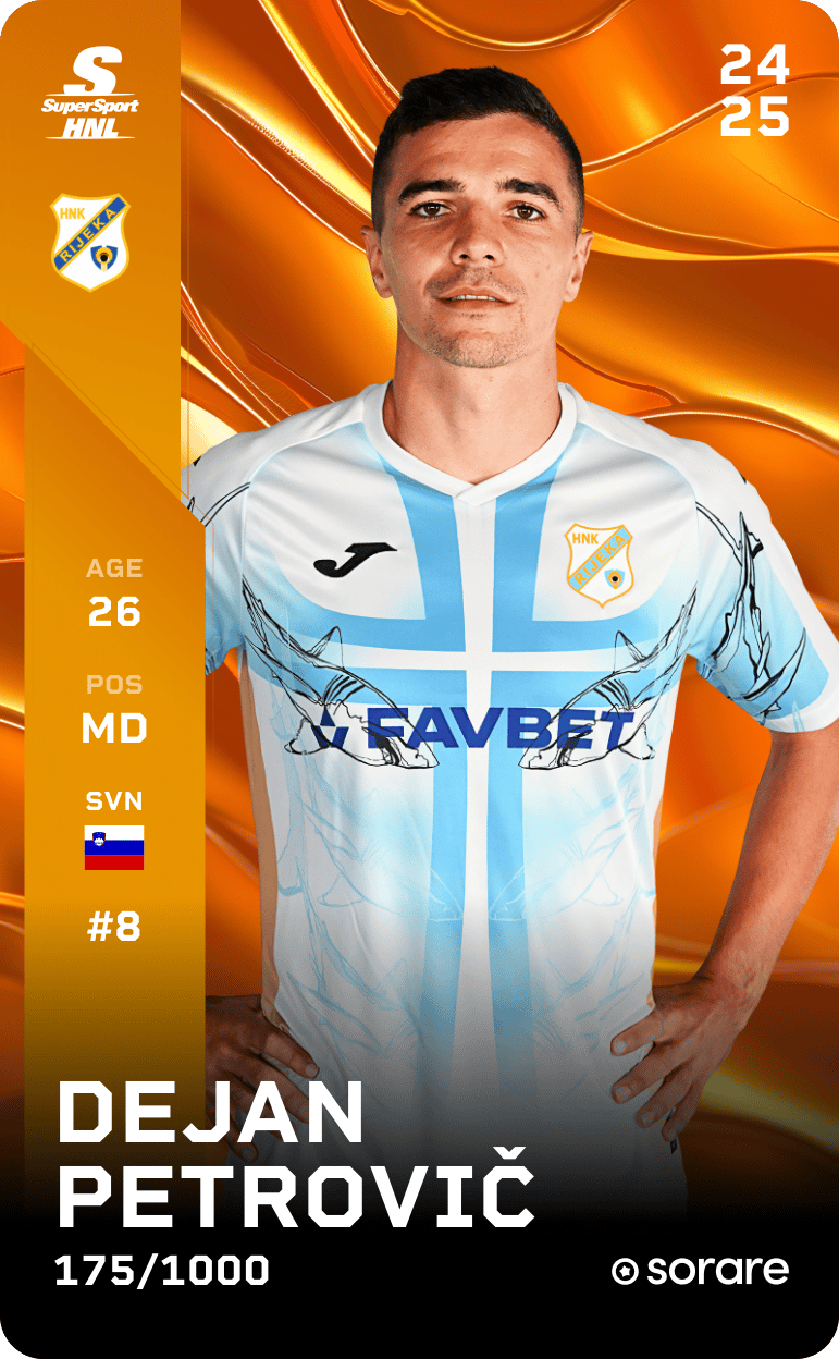 Dejan Petrovič 2024-25 • Limited 175/1000