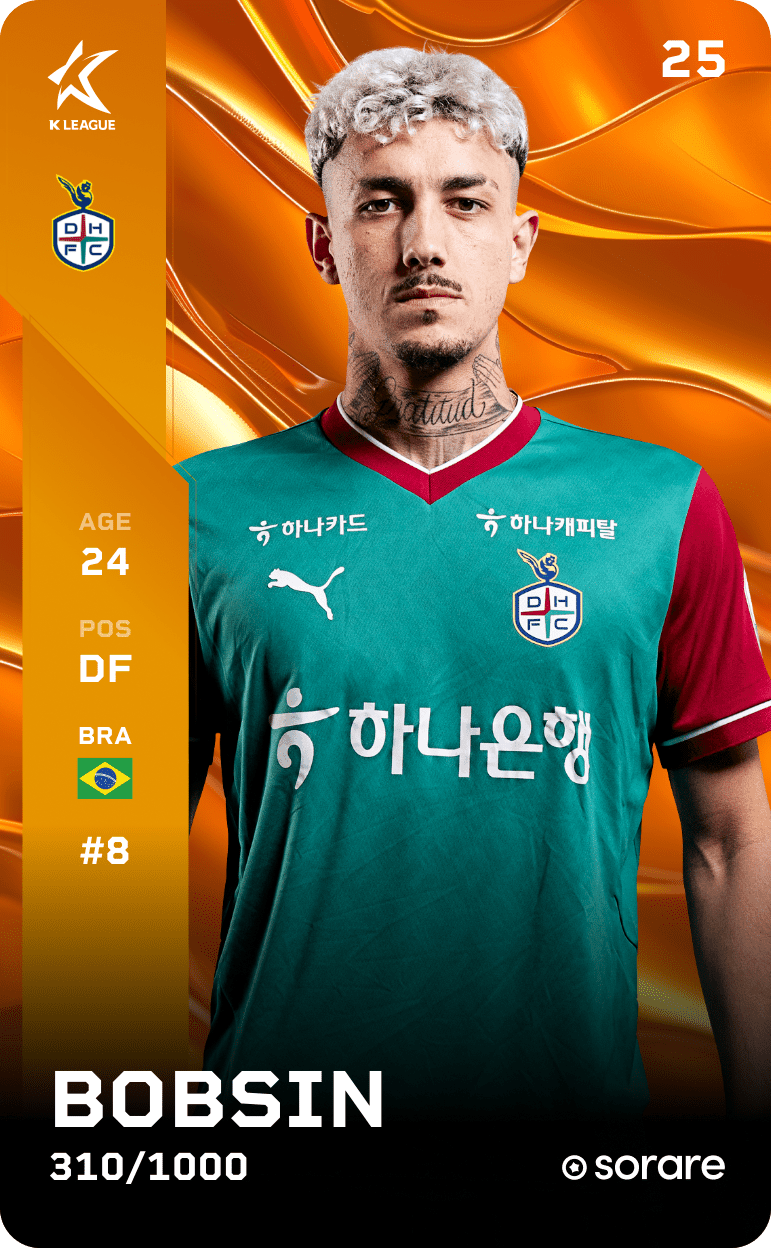 BOBSIN PEREIRA VICTOR 2025-26 • Limited 310/1000