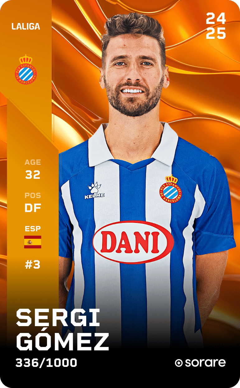 Sergi Gómez 2024-25 • Limited 336/1000