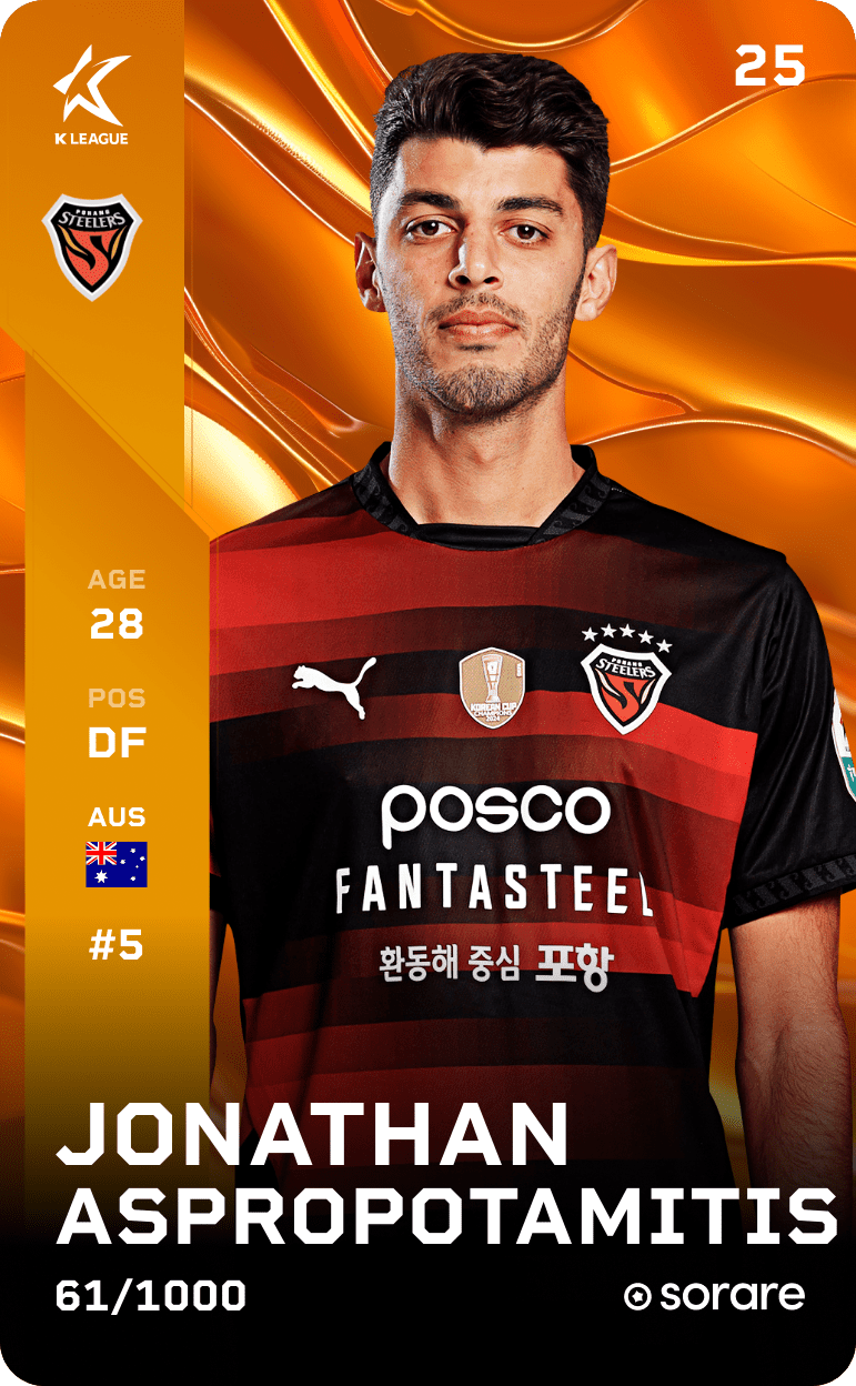 Jonathan Aspropotamitis 2025-26 • Limited 61/1000