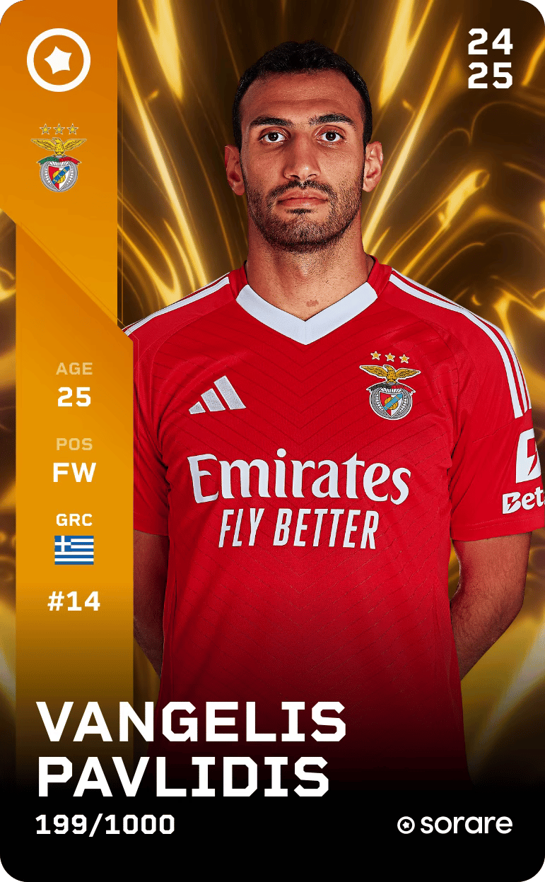 Vangelis Pavlidis 2024-25 • Limited 199/1000