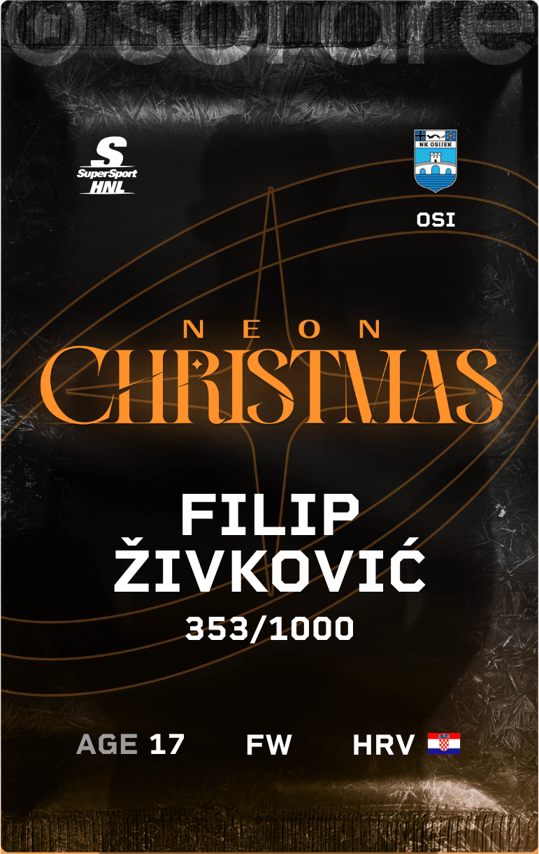 Filip Živković 2024-25 • Limited 353/1000