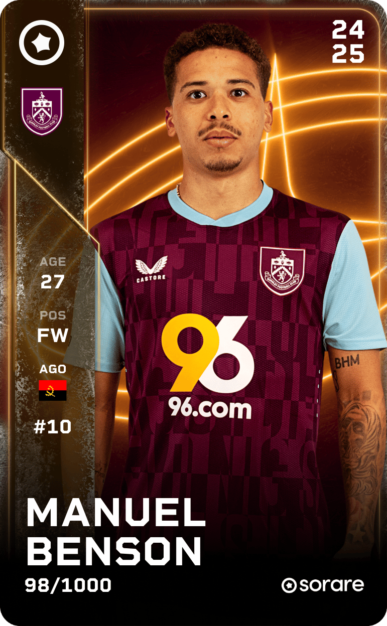 Manuel Benson 2024-25 • Limited 98/1000