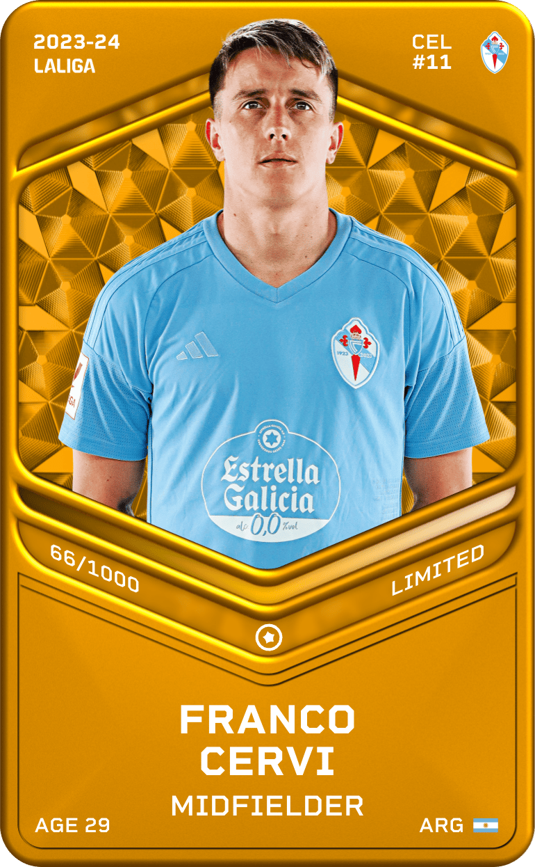 Franco Cervi 2023-24 • Limited 66/1000