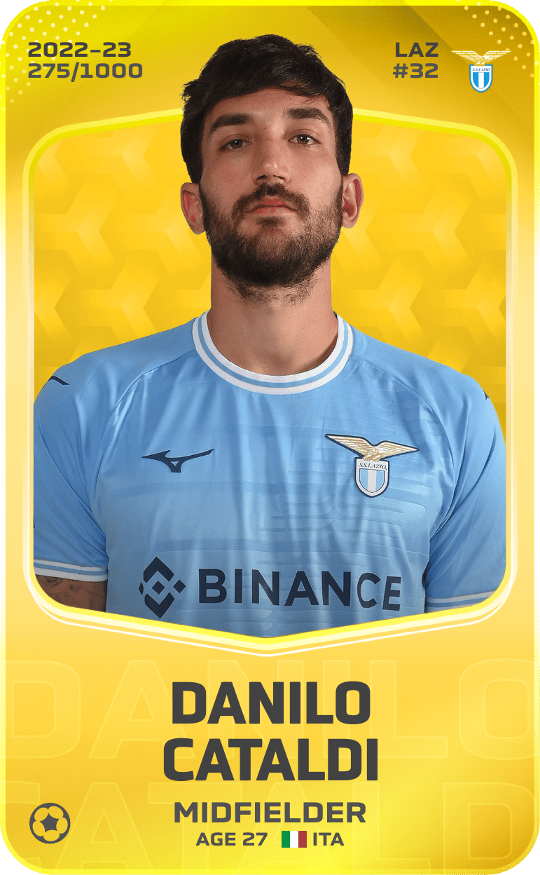 Danilo Cataldi 2022-23 • Limited 275/1000
