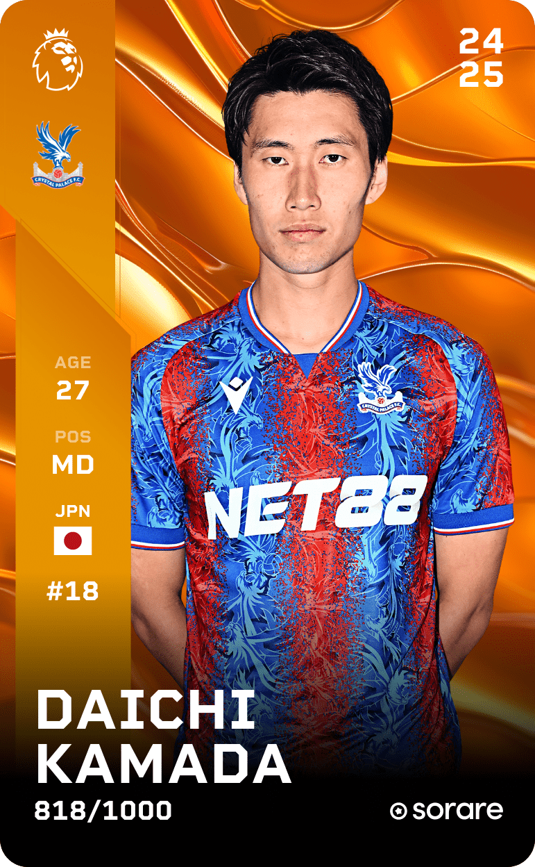 Daichi Kamada 2024-25 • Limited 818/1000