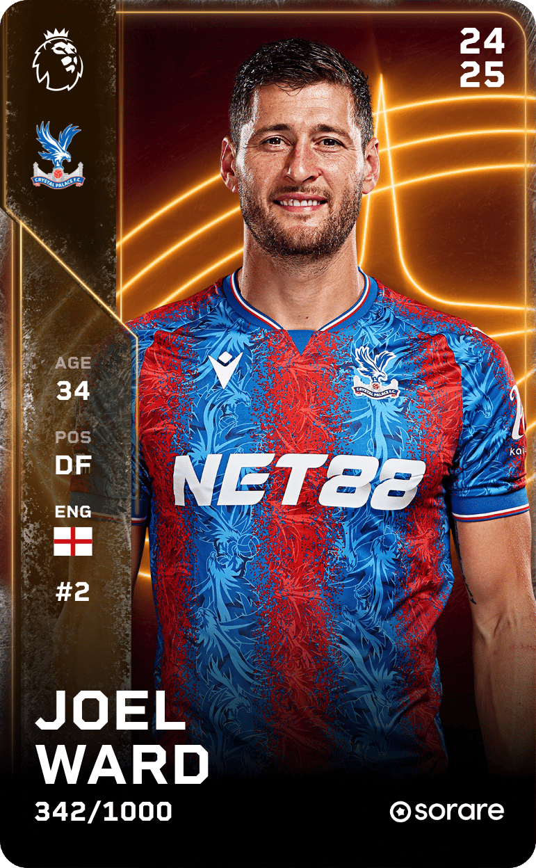 Joel Ward 2024-25 • Limited 342/1000