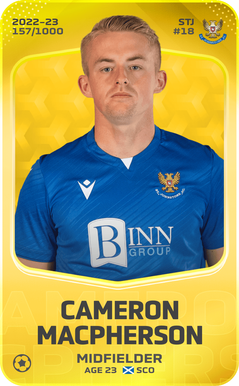 Cameron MacPherson 2022-23 • Limited 157/1000