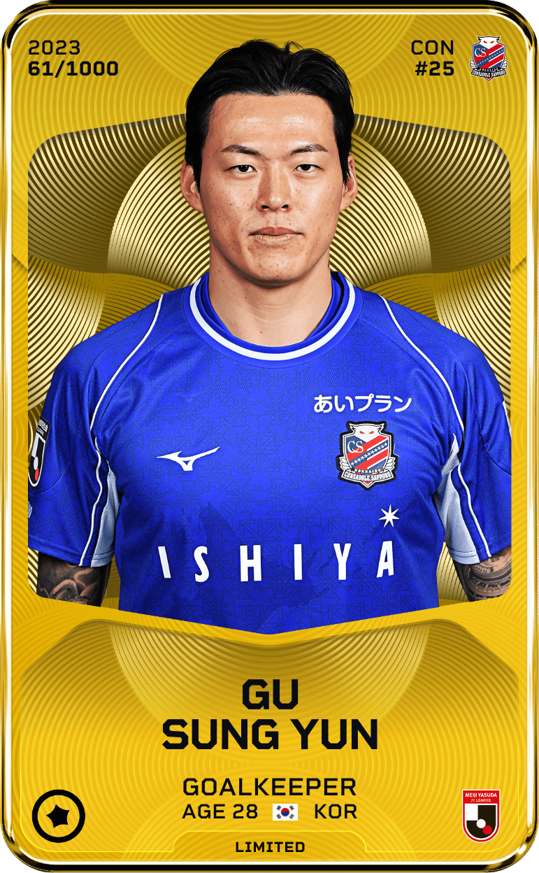 GU SUNG YUN 2023-24 • Limited 61/1000