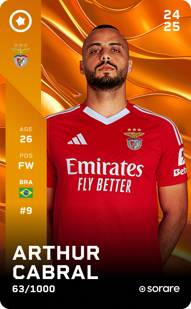 Arthur Cabral 2024-25 • Limited 63/1000