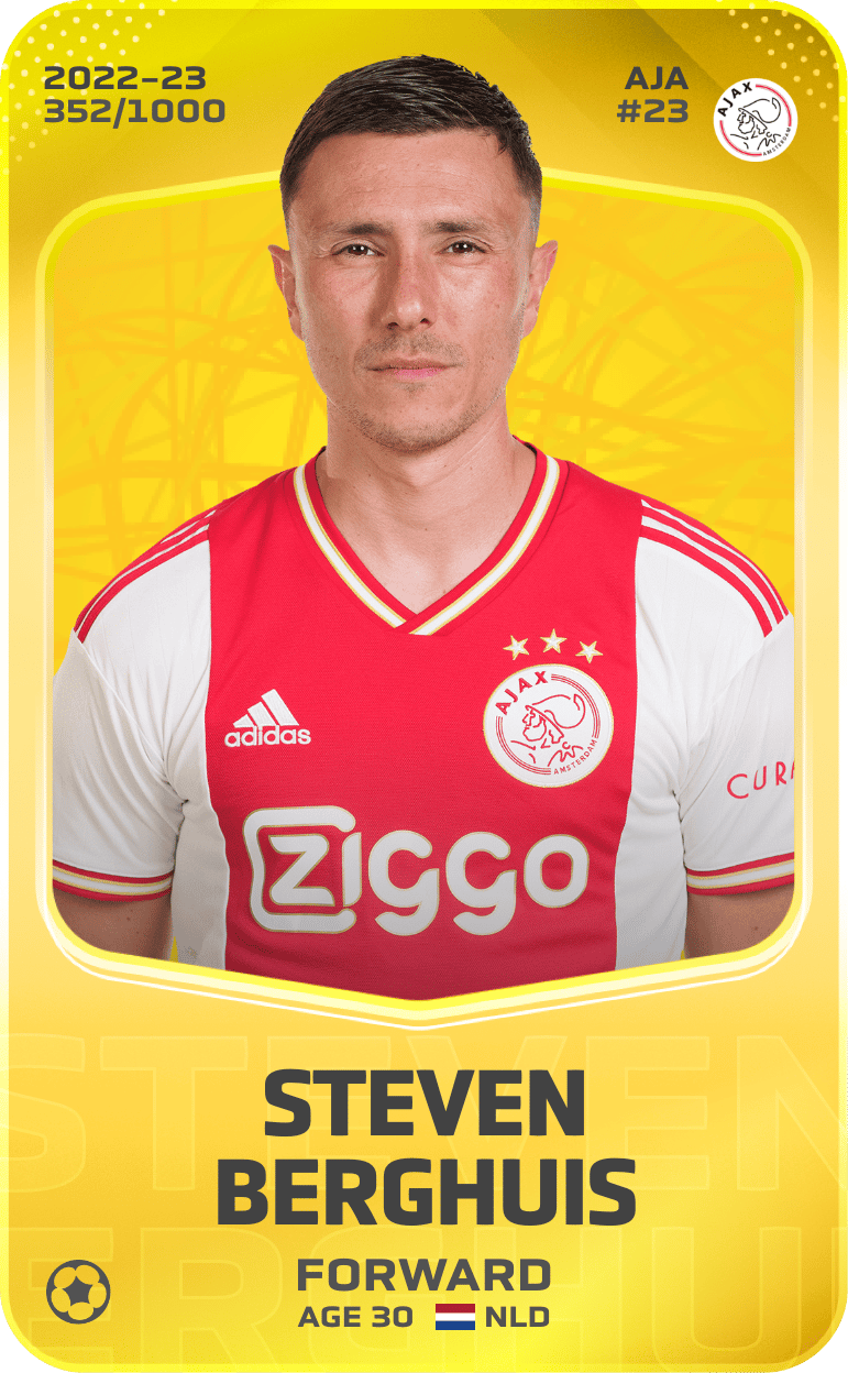 Steven Berghuis 2022-23 • Limited 352/1000