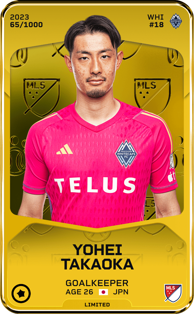 Yohei Takaoka 2023-24 • Limited 65/1000