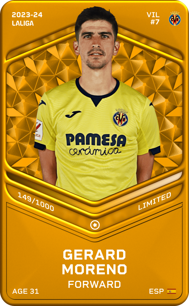 Gerard Moreno 2023-24 • Limited 149/1000