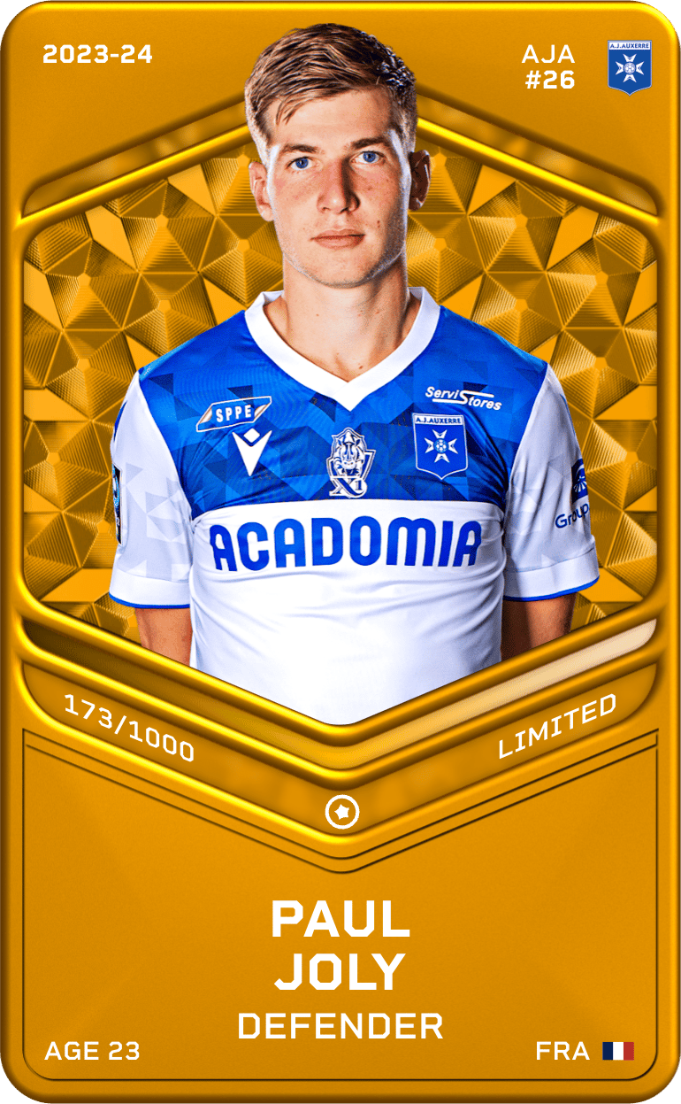 Paul Joly 2023-24 • Limited 173/1000