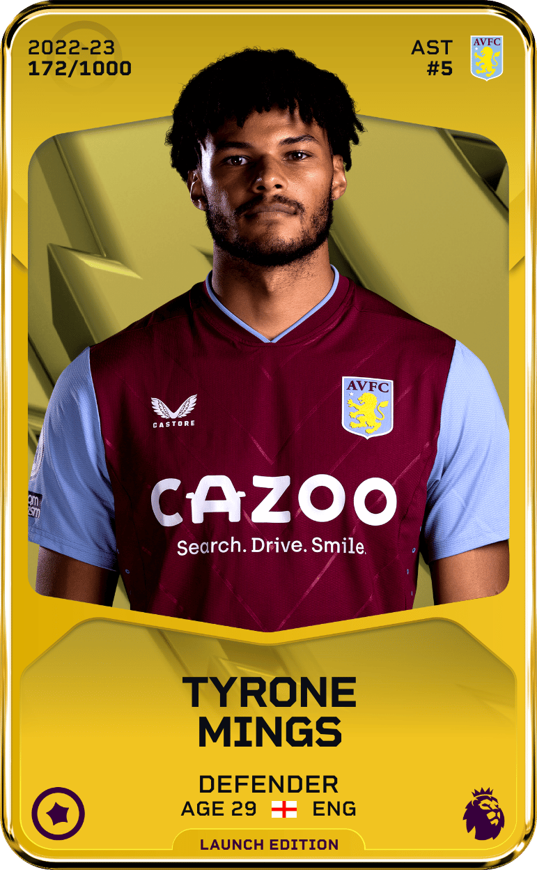 Tyrone Mings 2022-23 • Limited 172/1000
